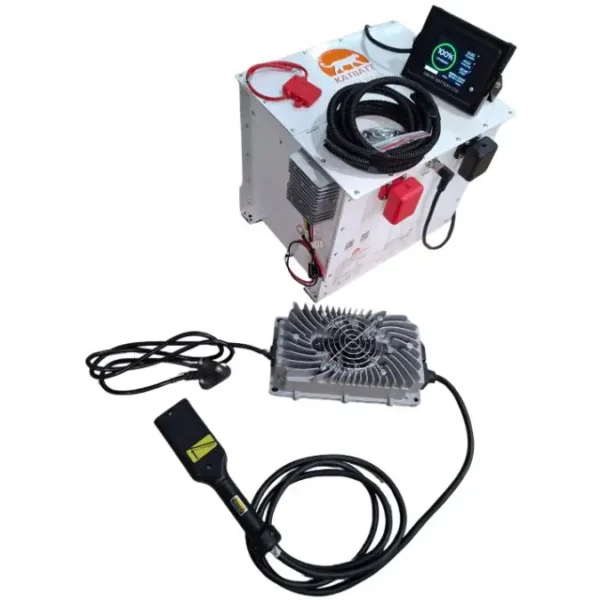 36V Lithium Battery for Golf Cart with a 36V Lithium charger for EZGO Golf Cart