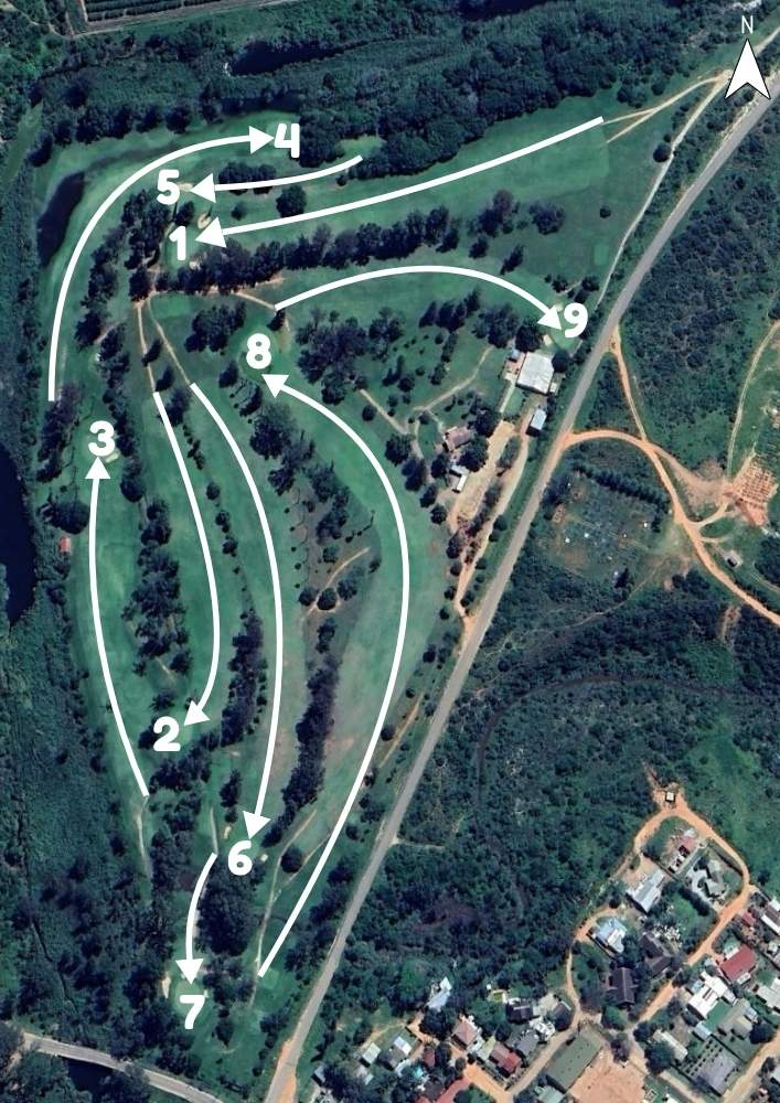 HANKEY GOLF CLUB COURSE LAYOUT