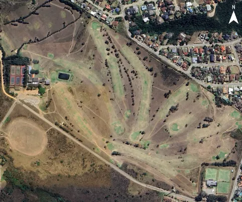 Jeffreys Bay Golf Club Course Layout